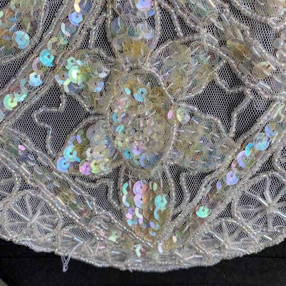 Beaded Lace Collar/Necklace with Sequins Vintage NWT - Picture 7 of 10